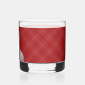 Robert Burns Red Tartan Whiskyglas (Links)