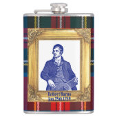 Robert Burns Royal Stewart Kariert Jan 25 Cocktail Flachmann (Vorderseite)