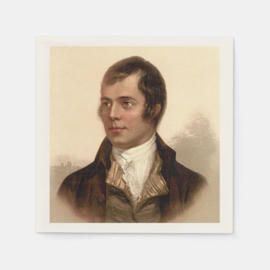 Robert Burns Scottish Dream Napkins Serviette (Vorderseite)