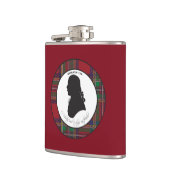Robert Burns Silhouette Flask Flachmann (Links)