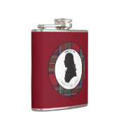Robert Burns Silhouette Flask Flachmann (Rechts)