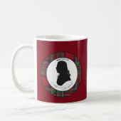 Robert Burns Silhouette Tasse (Links)