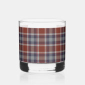 Robert Burns Tartan Whisky Glass Whiskyglas (Rückseite)