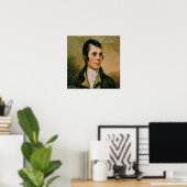 Robert Burns und das berühmte Zitat-Poster für Ver Poster (Heimbüro)