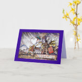 Robert Burns zu einer Mäusepoesie-Karte Karte (Gelbe Blume)