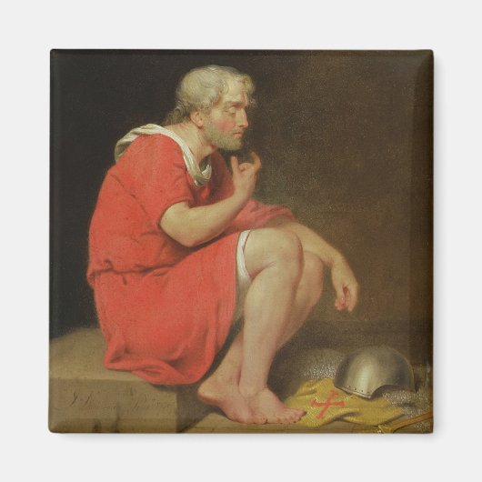 Robert (c.1054-1134) Herzog von Normandie im Gefän Magnet (Vorne)