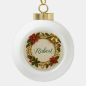 Robert Christmas Ornament – Personalized Keepsake (Vorderseite)