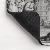 Robert de Sorbon und Kardinal Richelieu Mousepad (Ecke)