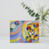 Robert Delaulay - Circular Forms Postkarte (Stehend Vorderseite)