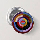 Robert Delaunay abstrakt Art Button (Vorne & Hinten)