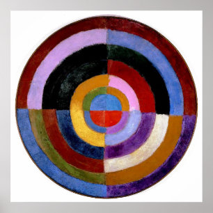 Robert Delaunay Abstrakt Art Malerei Poster