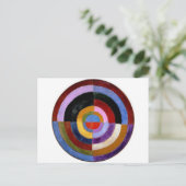 Robert Delaunay Abstrakt Art Malerei Postkarte (Stehend Vorderseite)
