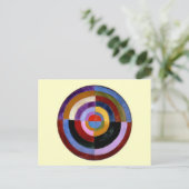 Robert Delaunay abstrakt Art Postkarte (Stehend Vorderseite)