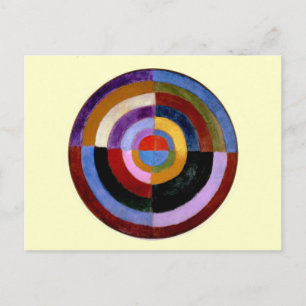 Robert Delaunay abstrakt Art Postkarte