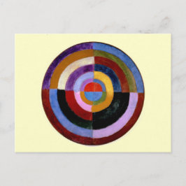 Robert Delaunay abstrakt Art Postkarte