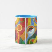 Robert Delaunay Art: Rhythmus Tasse (Zentrum)
