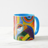 Robert Delaunay Art: Rhythmus Tasse (VorderseiteRechts)