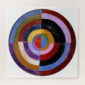 Robert Delaunay Claasical Abstrakt Art Malerei Puzzle (Horizontal)