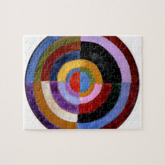 Robert Delaunay Claasical Abstrakt Art Malerei Puzzle (Horizontal)
