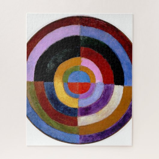 Robert Delaunay Claasical Abstrakt Art Malerei Puzzle (Vertikal)