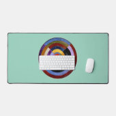 Robert Delaunay Claasical Abstrakt Art Malerei Schreibtischunterlage (Tastatur & Maus)