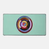 Robert Delaunay Claasical Abstrakt Art Malerei Schreibtischunterlage (Vorderseite)