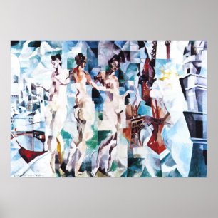 Robert Delaunay die Stadt von Paris-Plakat Poster