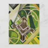 Robert Delaunay Eiffel Tower Art Postkarte (Vorderseite)
