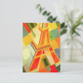 Robert Delaunay Eiffel Tower Postcard Postkarte (Stehend Vorderseite)