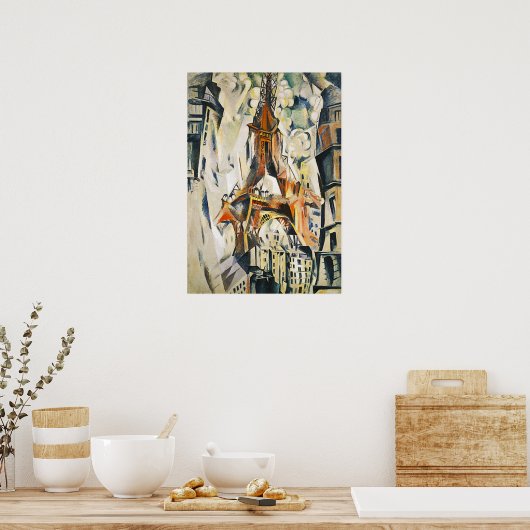 Robert Delaunay Eiffel Tower Poster (Küche)