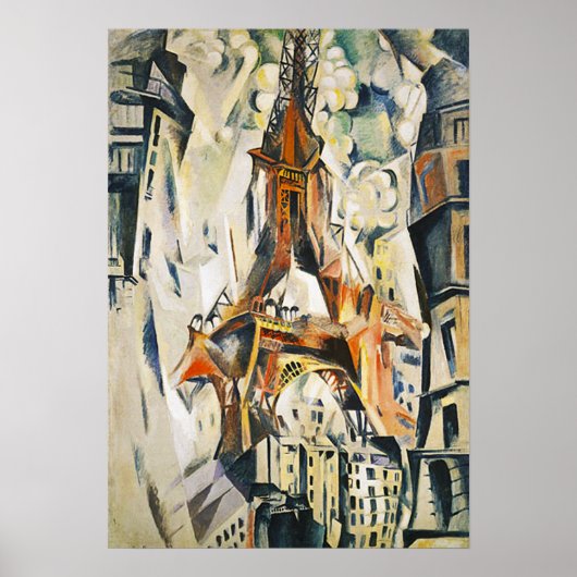 Robert Delaunay Eiffel Tower Poster (Vorne)
