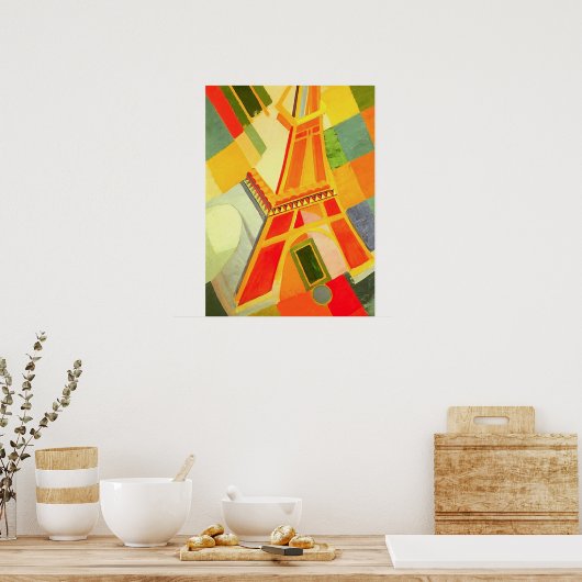 Robert Delaunay Eiffel Tower Poster (Küche)