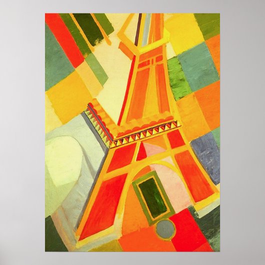 Robert Delaunay Eiffel Tower Poster (Vorne)