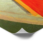 Robert Delaunay Eiffel Tower Poster (Ecke)