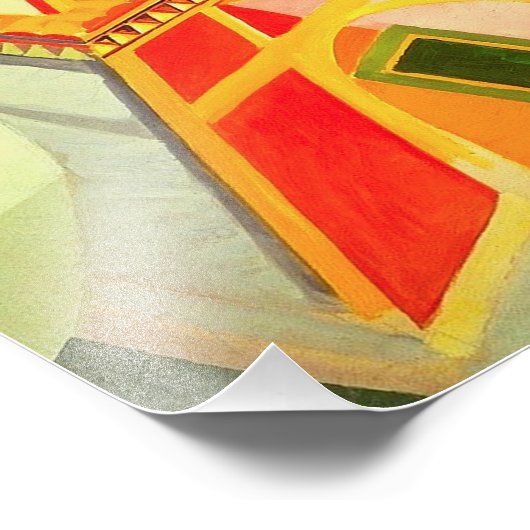 Robert Delaunay Eiffel Tower Print Fotodruck (Ecke)