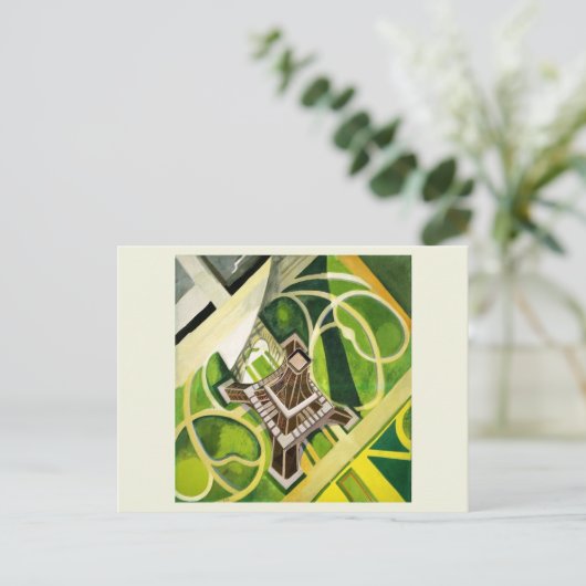 Robert Delaunay - Eiffelturm 1922 Postkarte (Stehend Vorderseite)