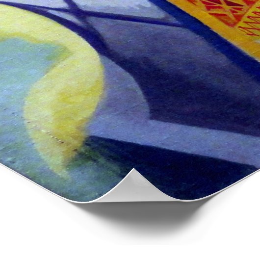 Robert Delaunay La Tour Eiffel Poster (Ecke)