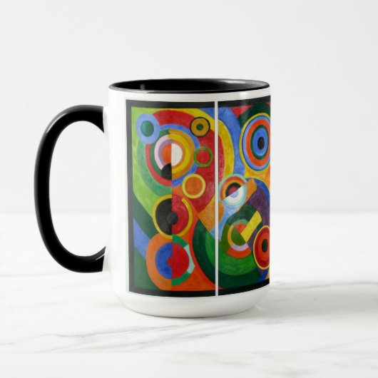 Robert Delaunay: Rhythmus Tasse (Links)