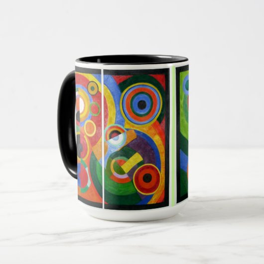 Robert Delaunay: Rhythmus Tasse (Vorderseite Links)