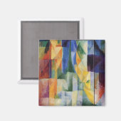 Robert Delaunay - Simultanes Windows in der Stadt Magnet (Vorderseite/Rückseite)