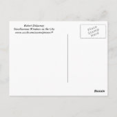 Robert Delaunay - Simultanes Windows in der Stadt Postkarte (Rückseite)