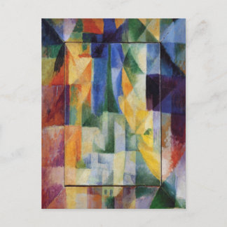 Robert Delaunay - Simultanes Windows in der Stadt Postkarte