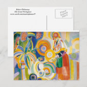 Robert Delaunay - The Great Portuguese Postkarte (Vorne/Hinten)
