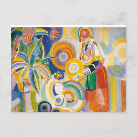 Robert Delaunay - The Great Portuguese Postkarte (Vorderseite)