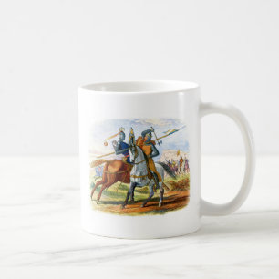 Robert der Bruce tötet Sir Henry Bohum Kaffeetasse