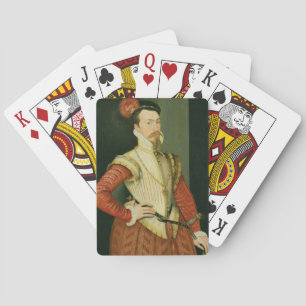 Robert Dudley (1532-88) 1st Earl of Leicester, c.1 Spielkarten