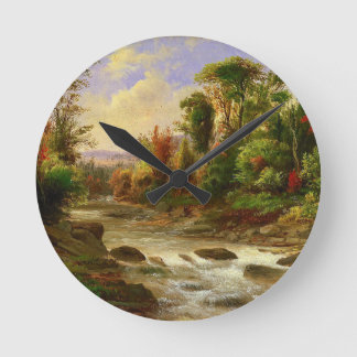 Robert-duncanson | Zazzle_Growshop. Runde Wanduhr