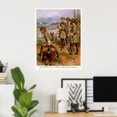 Robert E Lee bei Fredericksburg, VA 1862 Poster (Heimbüro)
