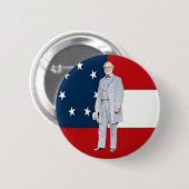 ROBERT E. LEE BUTTON (Vorne & Hinten)