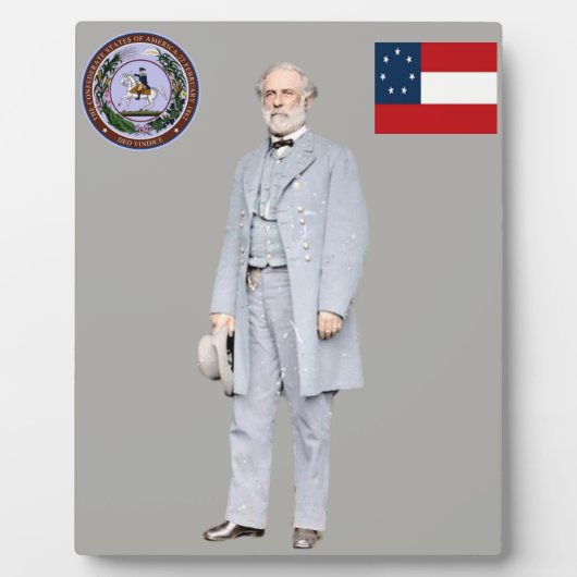 ROBERT E. LEE FOTOPLATTE (Vorderseite)